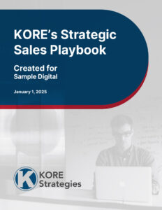 KORE’s Strategic Sales Playbook